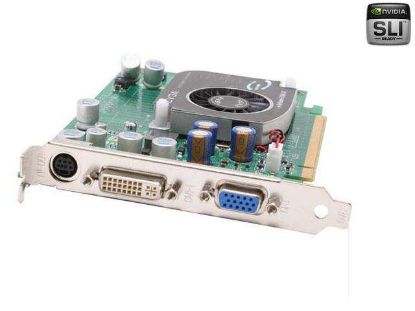 Picture of EVGA 128 P2 N441 A1 GeForce 7300GT 128MB 64-bit GDDR2 PCI Express x16 SLI Support Video Card