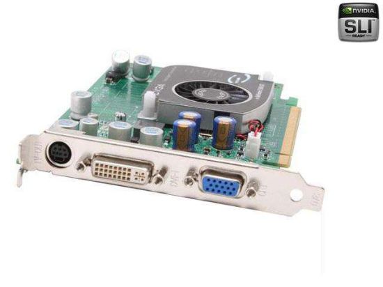 Picture of EVGA 128 P2 N441 E1 GeForce 7300GT 128MB 64-bit GDDR2 PCI Express x16 SLI Support Video Card