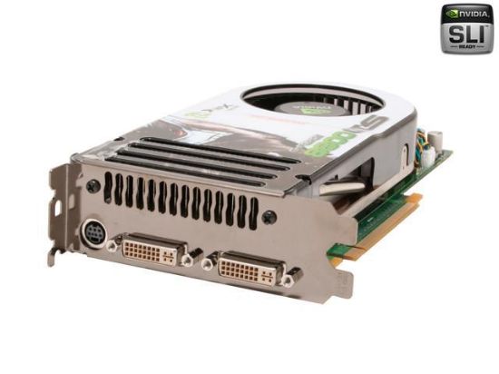 Picture of XFX PV-T80G-GHE4 GeForce 8800GTS 320MB 320-bit GDDR3 PCI Express x16 HDCP Ready SLI Supported Video Card