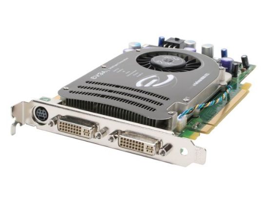 Picture of EVGA 256-P2-N765-KT GeForce 8600 GTS 256MB 128-bit GDDR3 PCI Express x16 HDCP Ready Video Card