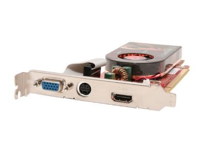 Picture of VISIONTEK 900118 Radeon X1650PRO 256MB 128-bit GDDR2 PCI Express x16 HDCP Ready Low Profile Video Card