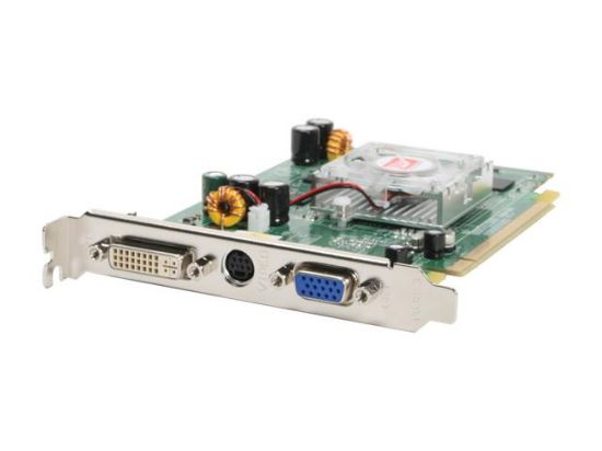 Picture of POWERCOLOR X1050-256MBDDR2 Radeon X1050 256MB 128-bit GDDR2 PCI Express x16 Video Card