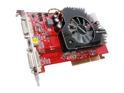 Picture of POWERCOLOR 26PRO512MAGP Radeon HD 2600PRO 512MB 128-bit GDDR2 AGP 4X/8X HDCP Ready Video Card