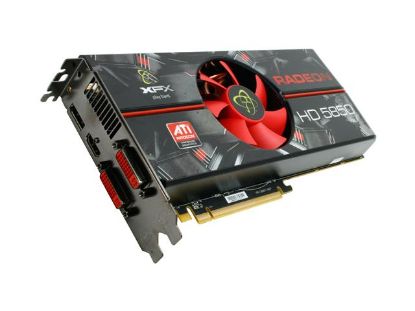 Picture of XFX HD 585X ZAFA Radeon HD 5850 1GB 256-bit GDDR5 PCI Express 2.1 x16 HDCP Ready CrossFireX Support Video Card