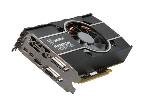 Picture of XFX HD679XZNFC Radeon HD 6790 1GB 256-bit GDDR5 PCI Express 2.1 x16 HDCP Ready CrossFireX Support Video Card with Eyefinity
