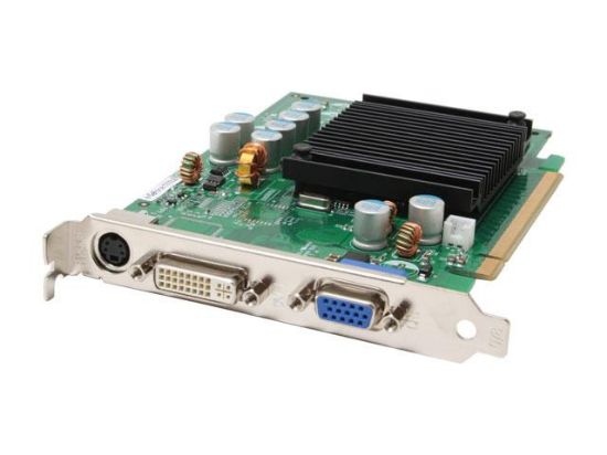Picture of EVGA 128TC2N27A1 GeForce 6200LE TC Supporting 256MB (On board 128MB) 64-bit GDDR2 PCI Express x16 Video Card