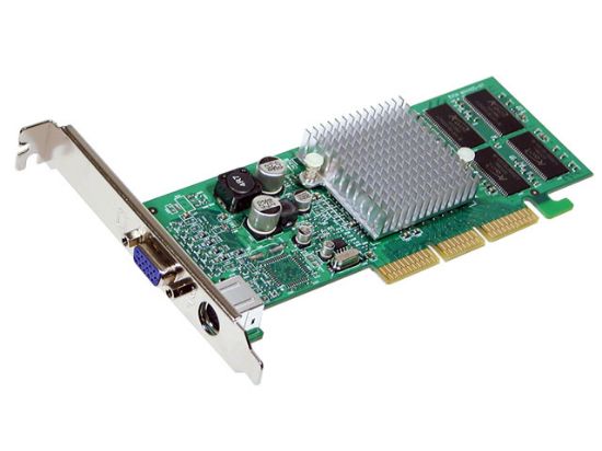 Picture of EVGA 064 A4 NV67 A1 GeForce MX440SE 64MB AGP 2X/4X Video Card