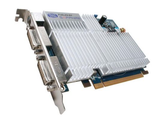 Picture of SAPPHIRE 100235L Radeon HD 3470 256MB 64-bit GDDR3 PCI Express 2.0 x16 HDCP Ready CrossFireX Support Video Card