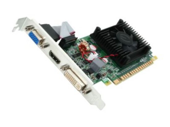 Picture of EVGA 512-P3-1300-RX GeForce 8400 GS 512MB 32-bit DDR3 PCI Express 2.0 x16 HDCP Ready Low Profile Video Card