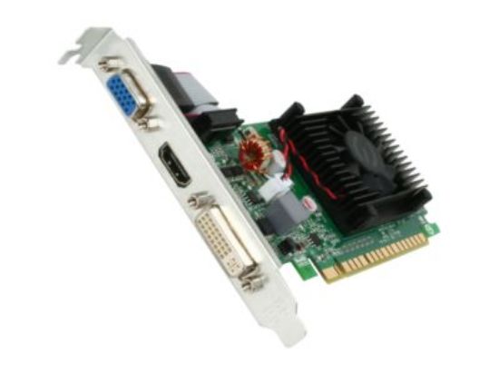 Picture of EVGA 512-P3-1310 TX GeForce 210 512MB 32-bit DDR3 PCI Express 2.0 x16 HDCP Ready Low Profile Video Card