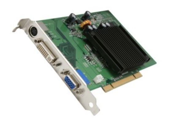 Picture of EVGA 256 P1 N400 KR GeForce 6200 256MB 64-bit DDR2 PCI Ready Video Card