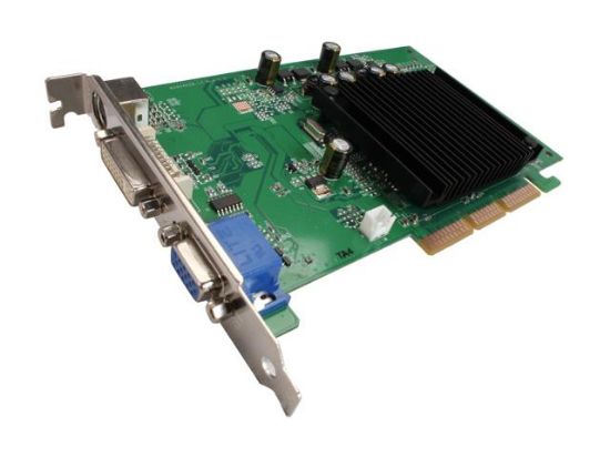 Picture of EVGA 256A8N401AR GeForce 6200 256MB 64-bit DDR AGP 8X Video Card