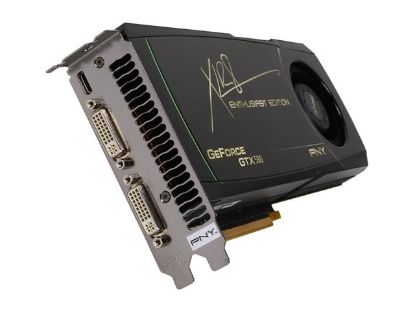 Picture of PNY VCGGTX580XPB-CG GeForce GTX 580 (Fermi) 1536MB 384-bit GDDR5 PCI Express 2.0 x16 HDCP Ready SLI Support Video Card