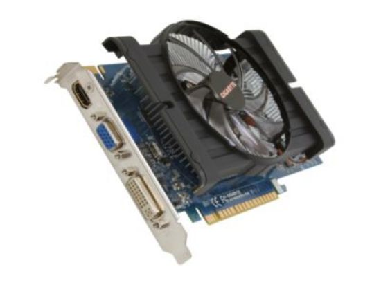 Picture of GIGABYTE GV N550D5 1GI GeForce GTX 550 Ti (Fermi) 1GB 192-bit GDDR5 PCI Express 2.0 x16 HDCP Ready SLI Support Video Card