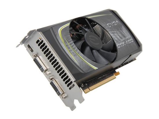 Picture of EVGA 01GP31363A2 GeForce GTX 460 (Fermi) 1GB 192-bit GDDR5 PCI Express 2.0 x16 HDCP SuperClocked Ready SLI Support Video Card