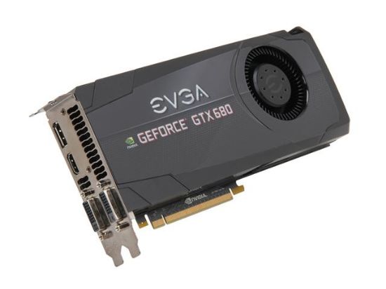 Picture of EVGA 02G-P4-2684 AR SuperClocked GeForce GTX 680 2GB 256-bit GDDR5 PCI Express 3.0 x16 HDCP Ready SLI Support Video Card