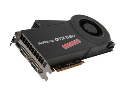 Picture of EVGA 03G P3 1594 TR GeForce GTX 580 (Fermi) Classified 3GB 384-bit GDDR5 PCI Express 2.0 x16 HDCP Ready SLI Support Video Card