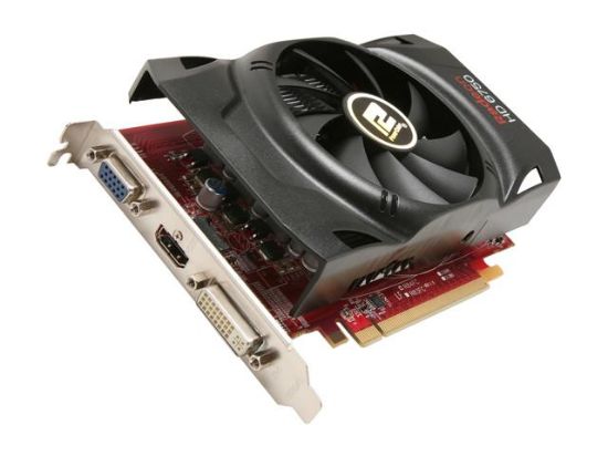 Picture of POWERCOLOR AX6750-1GBD5-H Radeon HD 6750 1GB 128-bit GDDR5 PCI Express 2.1 x16 HDCP Ready Video Card