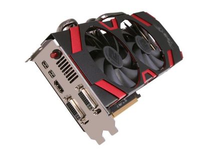 Picture of POWERCOLOR AX6970 2GBD5-A DEVIL 13 Radeon HD 6970 2GB 256-bit GDDR5 PCI Express 2.1 x16 HDCP Ready CrossFireX Support Video Card