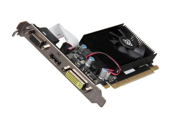 Picture of XFX GT520MZNF2 GeForce GT 520 (Fermi) 1GB 64-bit DDR3 PCI Express 2.0 x16 HDCP Ready Low Profile Ready Video Card