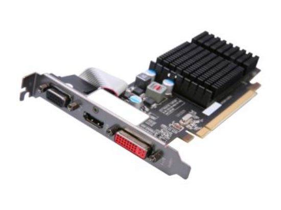 Picture of XFX ONXFX1STD2 One 512MB 32-bit DDR3 PCI Express 2.1 x16 HDCP Ready Low Profile Ready Video Card