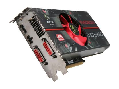 Picture of XFX HD-583X ZAFA Radeon HD 5830 1GB 256-bit GDDR5 PCI Express 2.1 x16 HDCP Ready CrossFireX Support Video Card
