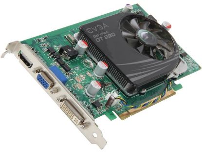 Picture of EVGA 01G-P3-1229 GeForce GT 220 1GB 128-bit DDR3 PCI Express 2.0 x16 HDCP Ready Video Card