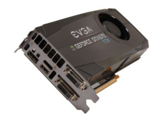 Picture of EVGA 04G-P4-3673 GeForce GTX 670 FTWand 4GB 256-bit GDDR5 PCI Express 3.0 x16 HDCP Ready SLI Support Video Card