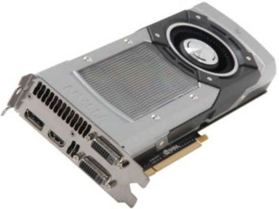Picture of EVGA 06G-P4-2791 KR GeForce GTX TITAN SuperClocked 6GB 384-bit GDDR5 PCI Express 3.0 x16 HDCP, SLI Ready Video Card