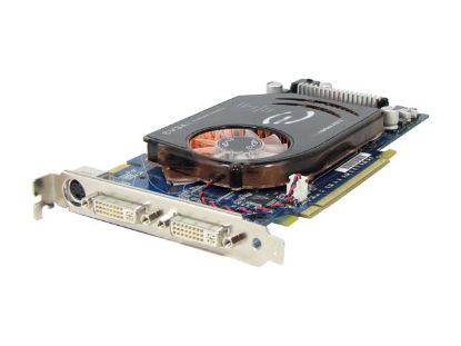 Picture of EVGA 512-P2-N637 AR GeForce 7950GT 512MB 256-bit GDDR3 PCI Express x16 SLI Support KO Superclocked Video Card