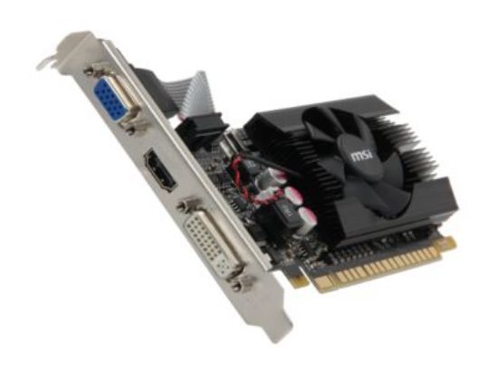 Picture of MSI N610GT-MD2GD3/LP  GeForce GT 610 2GB 64-bit DDR3 PCI Express 2.0 x16 HDCP Ready Low Profile Ready Video Card