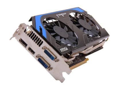 Picture of MSI N660TI PE 2GD5  GeForce GTX 660 Ti 2GB 192-bit GDDR5 PCI Express 3.0 x16 HDCP Ready SLI Support Video Card