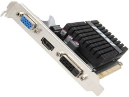 Picture of MSI R64502GD3HLP  Radeon HD 6450 2GB 64-bit DDR3 PCI Express 2.0 x16 HDCP Ready Low Profile Passive Low Profile Video Card