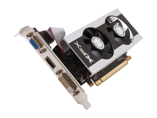 Picture of XFX GT-640N-CDF3 Double D  GeForce GT 640 2GB 128-bit DDR3 PCI Express 3.0 x16 HDCP Ready Video Card