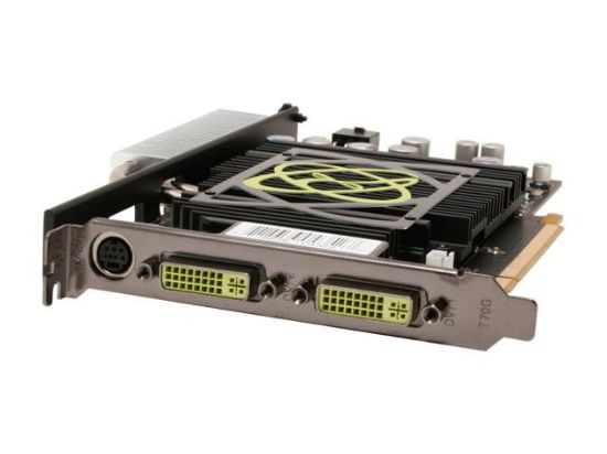 Picture of XFX PV-T71J-UHE4  GeForce 7950GT 256MB 256-bit GDDR3 PCI Express x16 HDCP Ready SLI Support HDCP Video Card