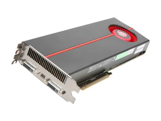 Picture of ATI HD 5970 2GB X16 HP Radeon HD 5970 2GB GDDR5 PCI Express 2.1 x16 CrossFireX Support Video Card