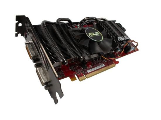 Picture of ASUS EAH4870 DK/HTDI/1GD5 Radeon HD 4870 1GB 256-bit GDDR5 PCI Express 2.0 x16 HDCP Ready CrossFire Supported Video Card 