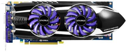 Picture of SPARKLE SXX5801536D5NM GeForce GTX 580 1536 MB GDDR5 DUAL DVI PCI-Express 2.0 with Native MiniHDMI Graphics Card 