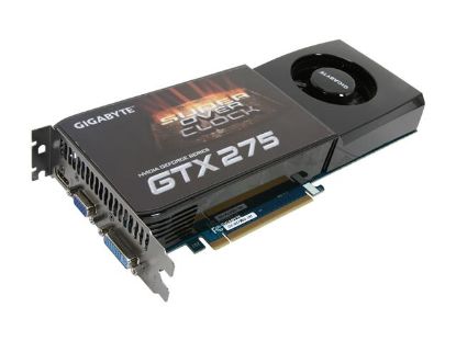 Picture of GIGABYTE GV N275SO 18I GeForce GTX 275 1792MB 448-bit GDDR3 PCI Express 2.0 x16 HDCP Ready SLI Support Video Card