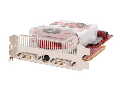 Picture of ASUS EAX1950XT/HTVDP/256M Radeon X1950XT 256MB 256-bit GDDR3 PCI Express x16 HDCP Ready VIVO HDCP Video Card
