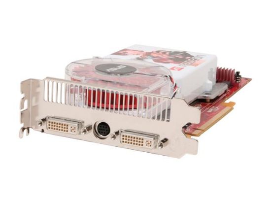 Picture of ASUS EAX1950XT/HTVDP/256M Radeon X1950XT 256MB 256-bit GDDR3 PCI Express x16 HDCP Ready VIVO HDCP Video Card