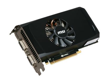 Picture of MSI N460GTX M2D768D5 GeForce GTX 460 (Fermi) 1GB 256-bit GDDR5 PCI Express 2.0 x16 HDCP Ready SLI Support Video Card