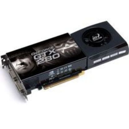 Picture of INNO3D GTX280-I5MTCDS GeForce GTX 280 1GB 512-bit GDDR3 PCI Express 2.0 x16 HDCP Ready SLI Support Video Card