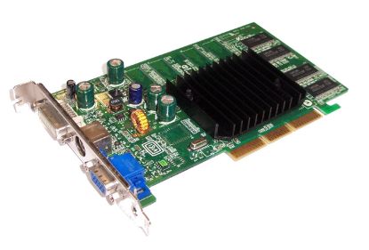 Picture of DELL 0U3429 128MB DVI VGA TV-Out AGP Video Card