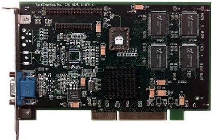Picture of GATEWAY 225-0128-01 AccelGraphics PermediaII 8MB AGP Video Card