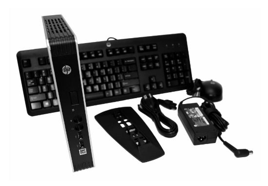 Picture of HP B8D13AA#ABA T610 WES7 16GB 4GB WiFi Thin Client