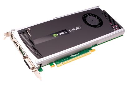 Picture of NVIDIA 4000MAC QUADRO 2GB PCI-E X16 DVI DUAL LINK 2-DP HIGH PROFILE VIDEO CARD