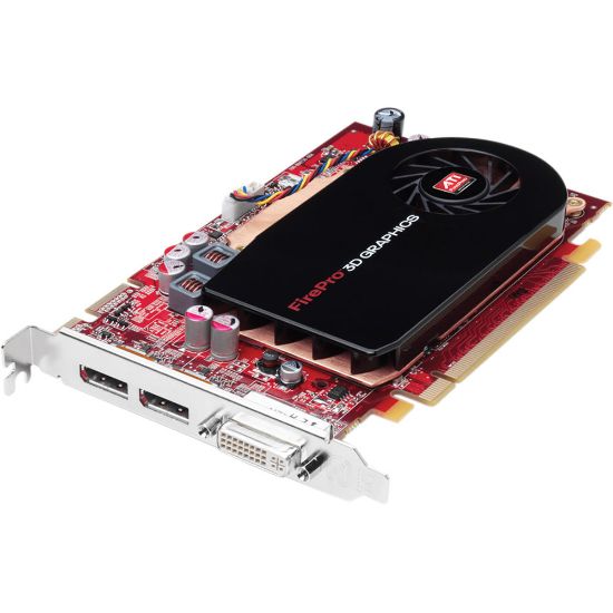 Picture of ATI 100505552 FirePRO V3750 256MB PCI-E X16 DVI 2-DP HIGH PROFILE VIDEO CARD