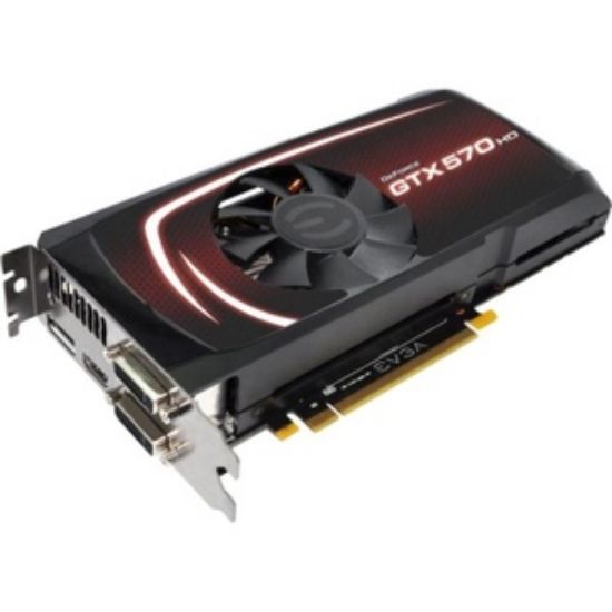 Picture of EVGA 025 P3 1579 FR GeForce GTX 570 (Fermi) HD 2560MB 320-bit GDDR5 PCI Express 2.0 x16 HDCP Ready SLI Support Video Card