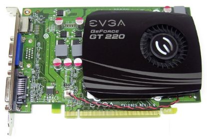 Picture of EVGA 01G-P3-1226-A2 GeForce GT 220 1GB 128-bit DDR3 PCI Express 2.0 x16 HDCP Ready Video Card